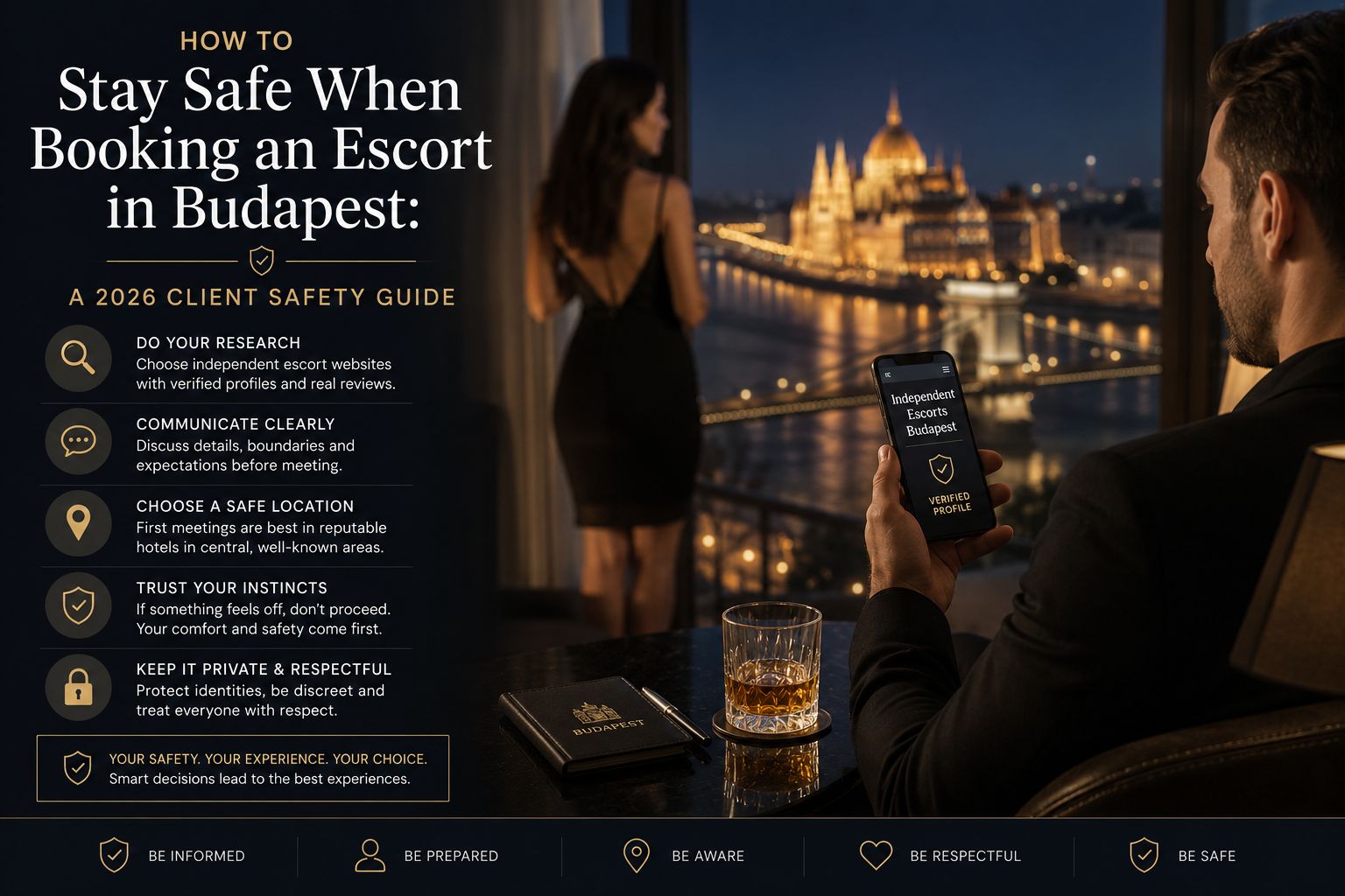 How to Stay Safe When Booking an Escort in Budapest: A 2026 Client Safety Guide